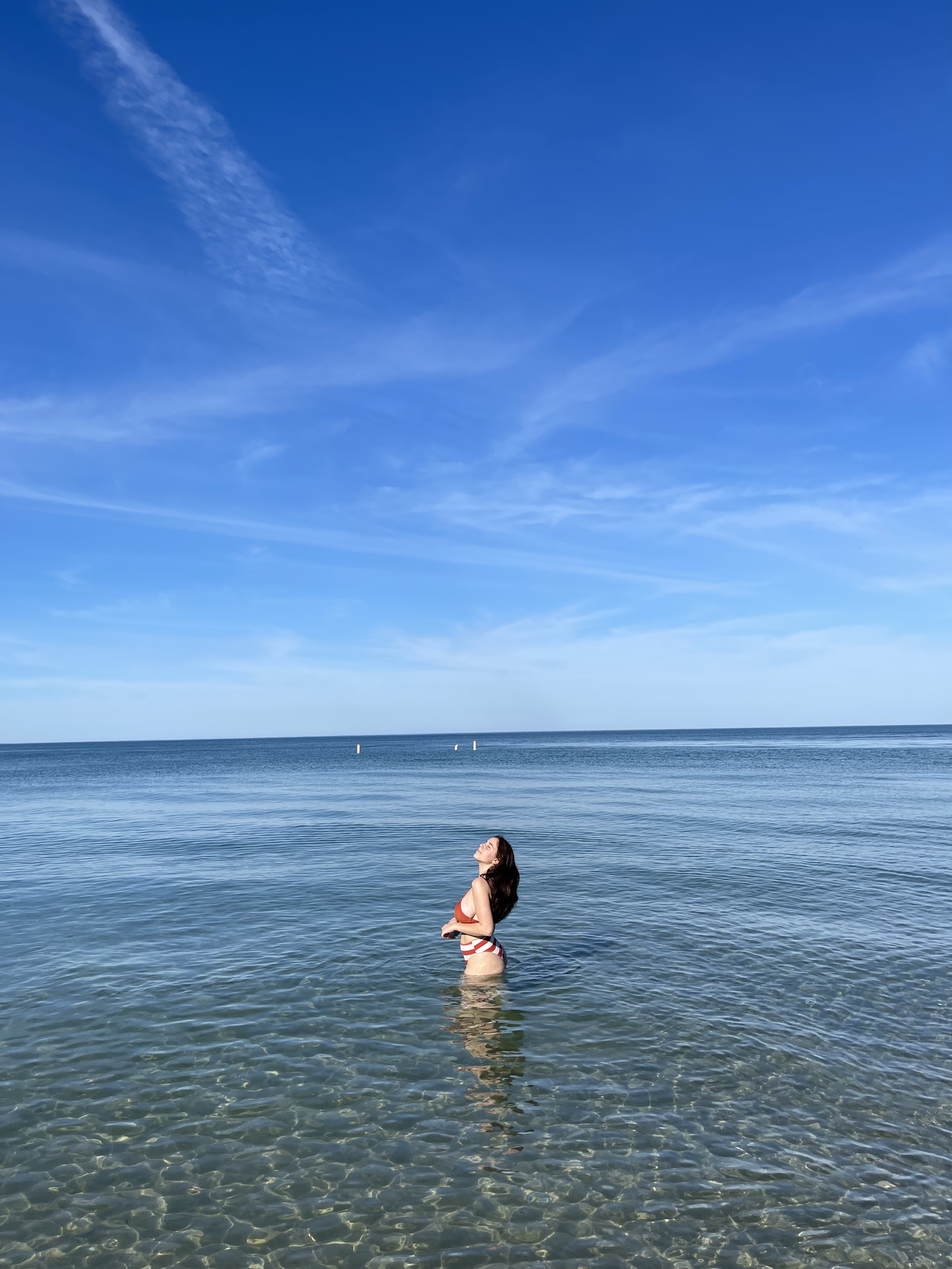 Photo of Nicole at beach